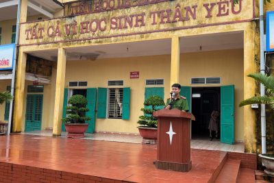 BÀI TUYÊN TRUYỀN VỀ AN TOÀN GIAO THÔNG CHO HỌC SINH TRƯỜNG THCS GIAO NHÂN